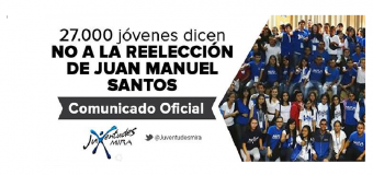 Motivos por los que 27.000 jóvenes le dicen NO a la reelección de Santos