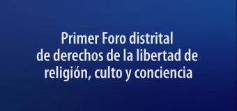 Posiciones de MIRA: Foro Libertad de Culto en Colombia (Video)