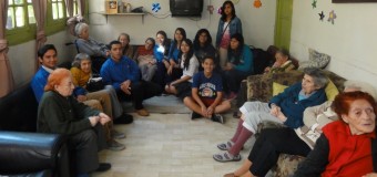 Juventudes MIRA Chile visitó casa de reposo Esperanza